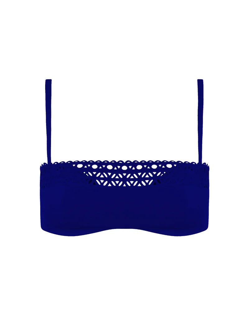 Lise Charmel Swimwear - Ajourage Couture Padded Strapless Bikini Ajourage Outremer