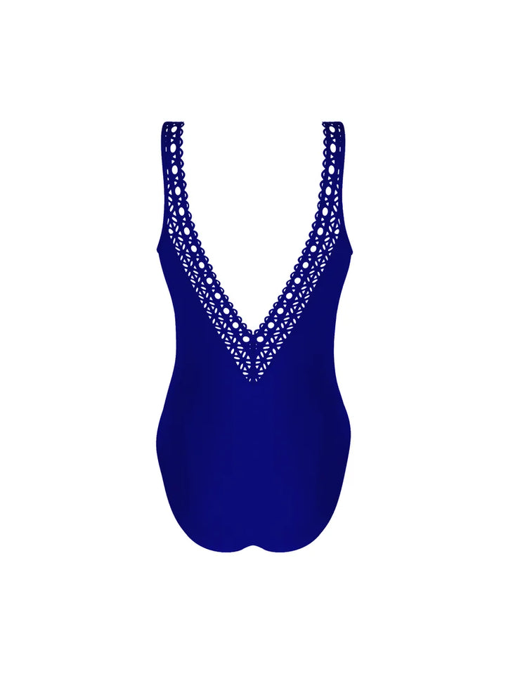 Lise Charmel Swimwear - Ajourage Couture Wireless Swimsuit Ajourage Outremer