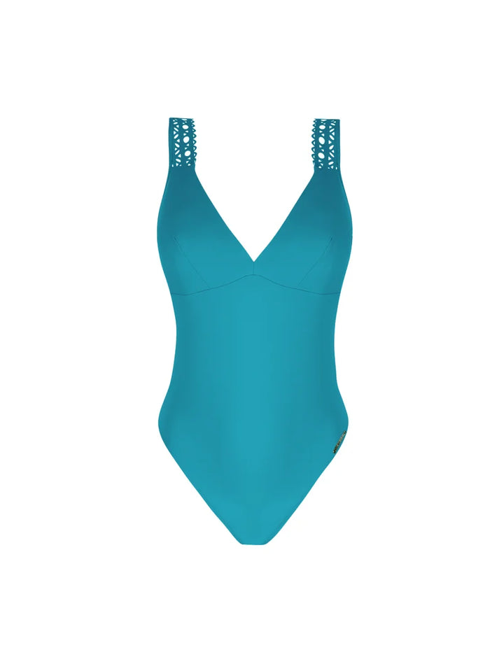 Lise Charmel Swimwear - Ajourage Couture Wireless Swimsuit Ajourage Lagon