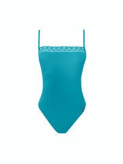 Lise Charmel Swimwear - Ajourage Couture Soft Cup Strapless Swimsuit Ajourage Lagon