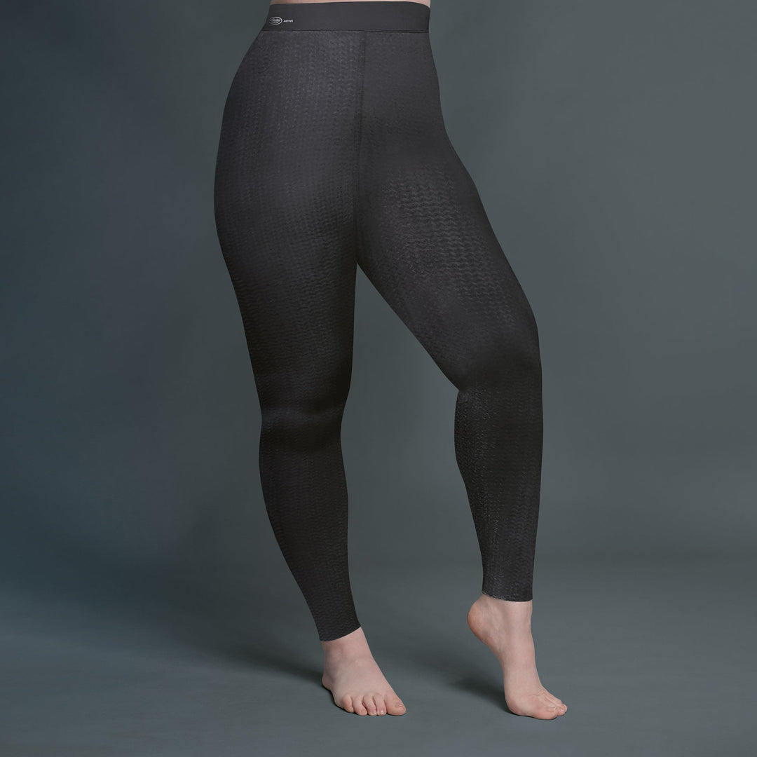 Anita Active - Sportstrumpfhose Massage+ Anthrazit Sportleggings Anita Active