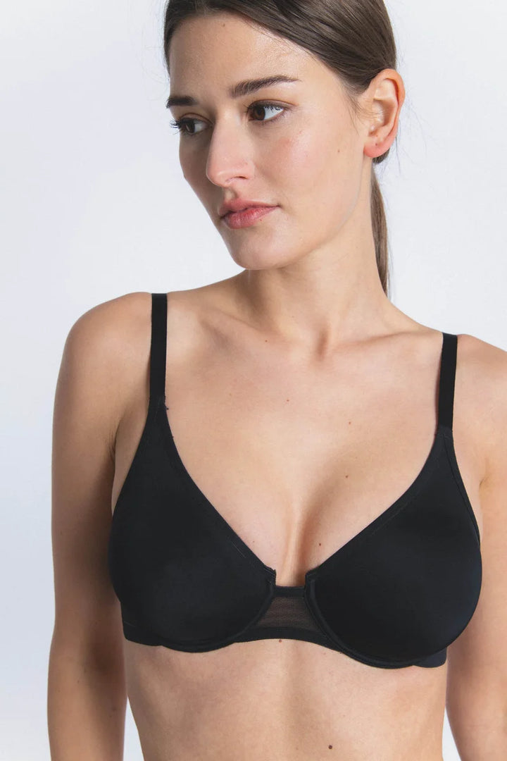 Lejaby - Nufit Moulded Full-Cup Bra Black