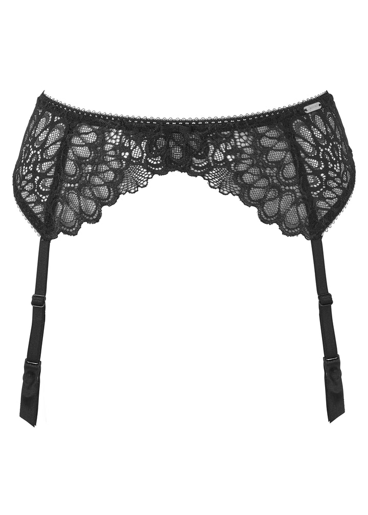 Gossard - Swirl Suspender Belt Black