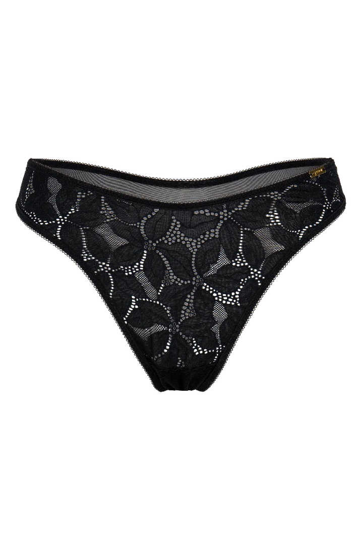 Gossard - Glossies Lotus Thong Black