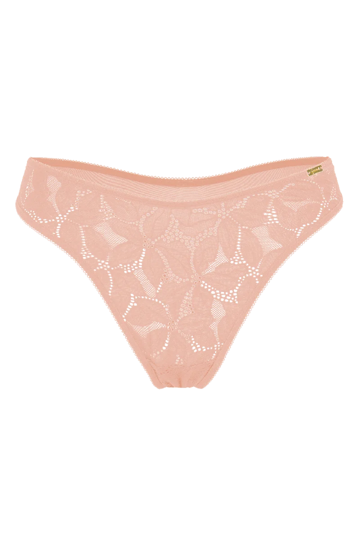 Gossard - Glossies Lotus Thong Cafe Creme