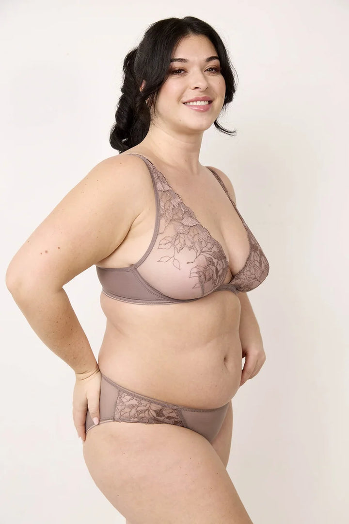 Lejaby - Sin Underwire Triangle Bra Fauve