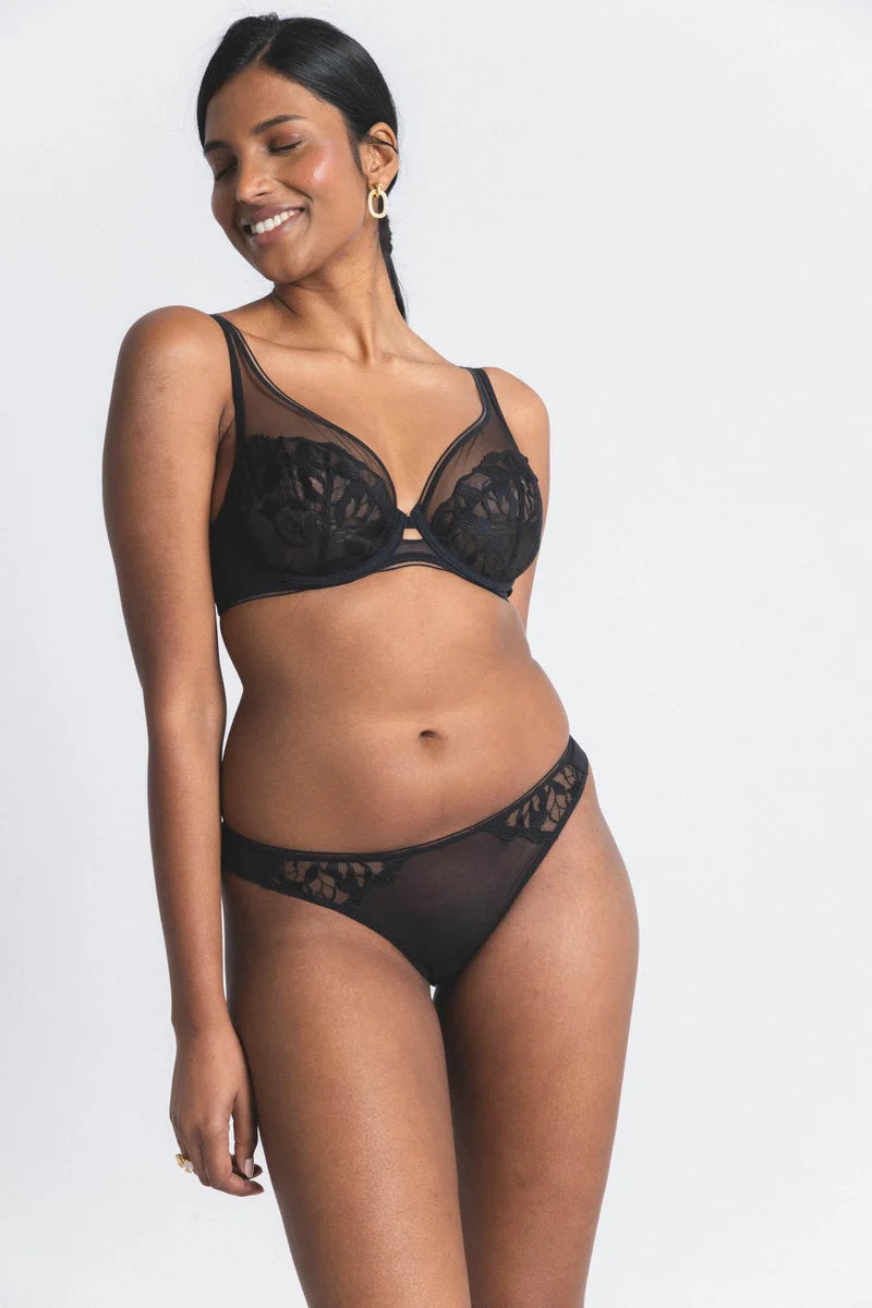 Lejaby - Sin 3 Part Underwire Bra Black