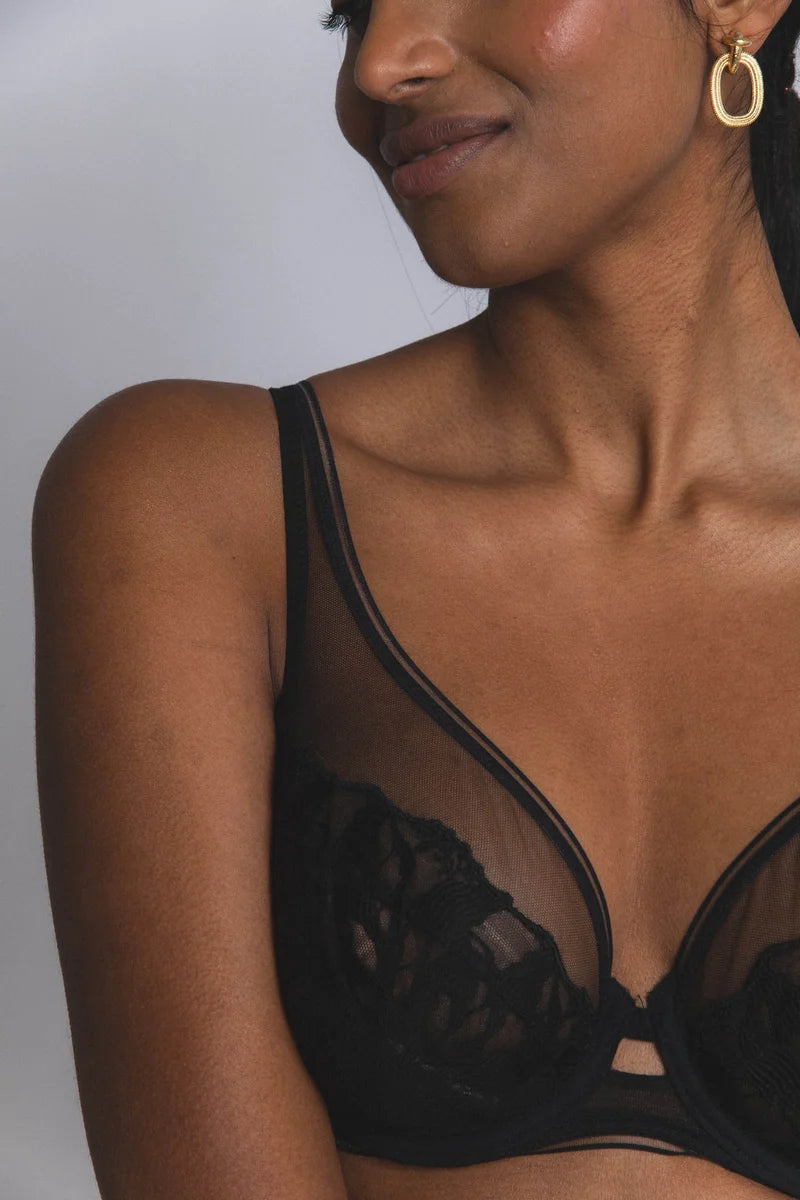 Lejaby - Sin 3 Part Underwire Bra Black