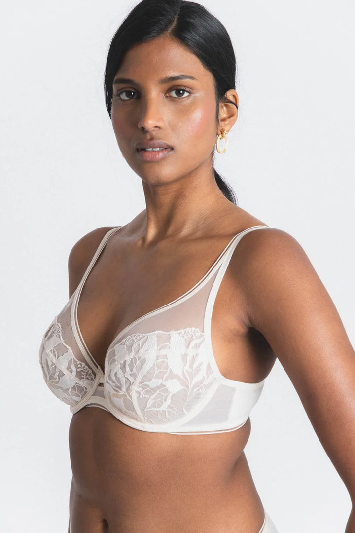 Lejaby - Sin 3 Part Underwire Bra Milk