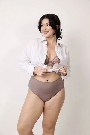 Lejaby - Les Invisibles High Briefs Fauve
