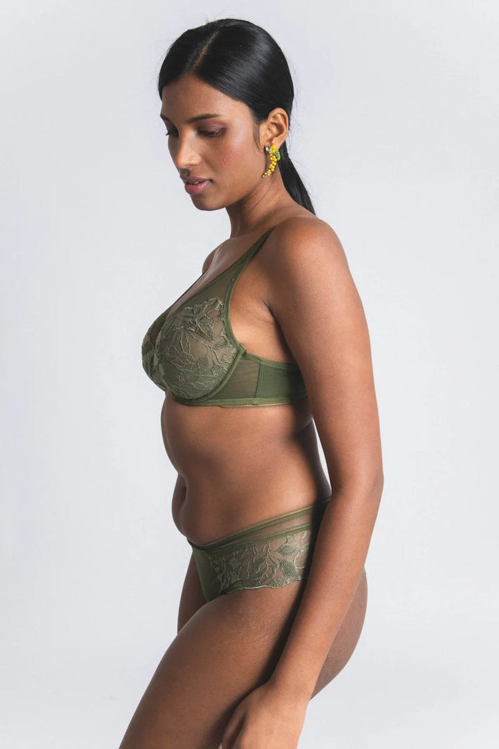 Lejaby - Sin 3 Part Underwire Bra Leaf