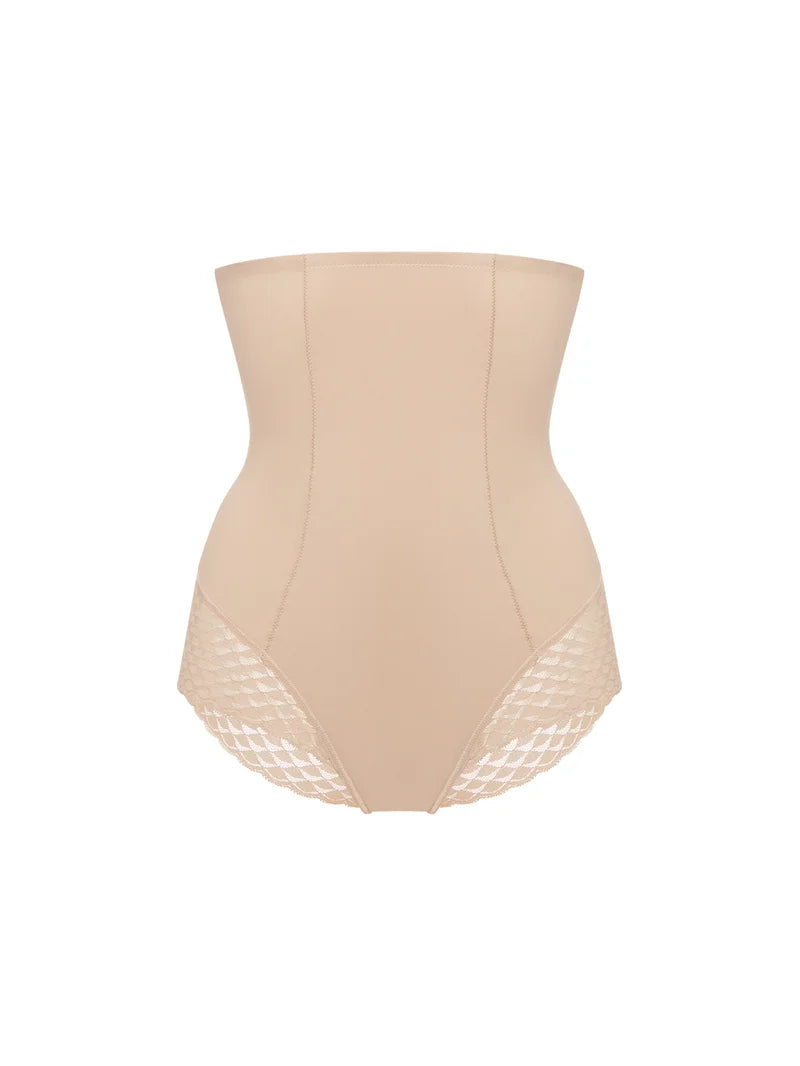 Simone Perele - Subtile High Waist Brief Shapewear Peau Rosée