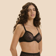 Simone Perele - Plume Full Cup Bra Black