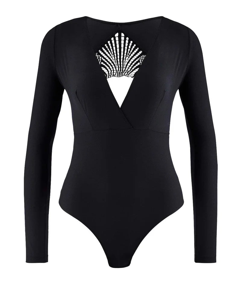 Aubade - Les Bodys By Aubade V-Neck Body Noir