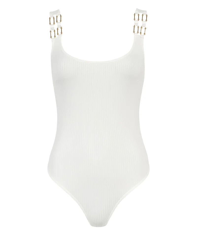 Aubade - Les Bodys By Aubade Round Neck Body Opale