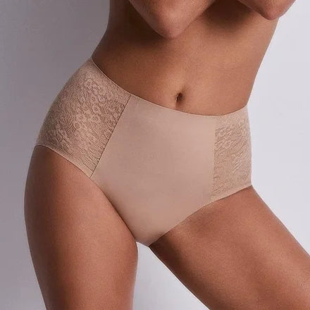 Aubade - Sculpt By Aubade Highwaisted Lace Brief Ginger