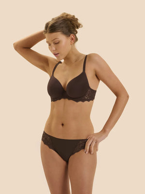 Simone Perele - Caresse 3D Plunge Bra Cocoa