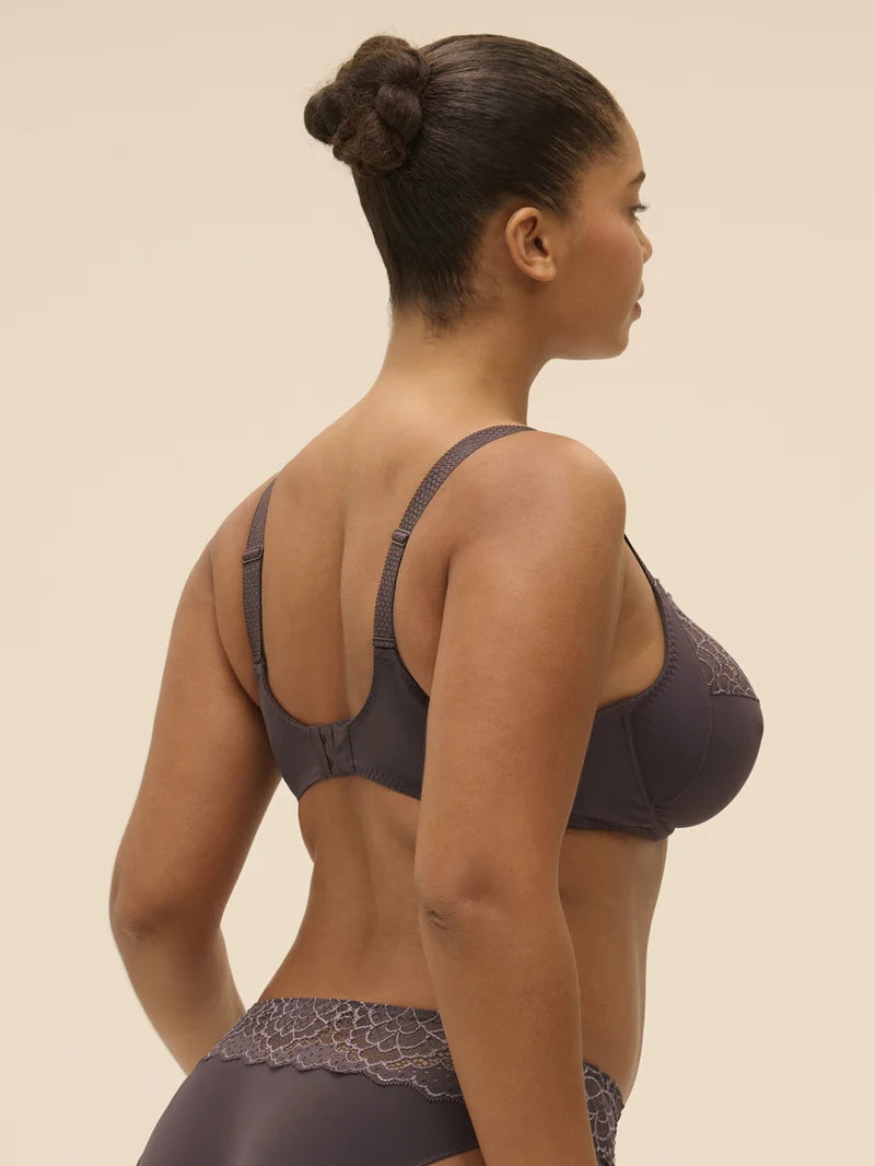 Simone Perele - Caresse Full Cup Bra Graphite Grey