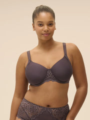 Simone Perele - Caresse Minimizer Bra Graphite Grey