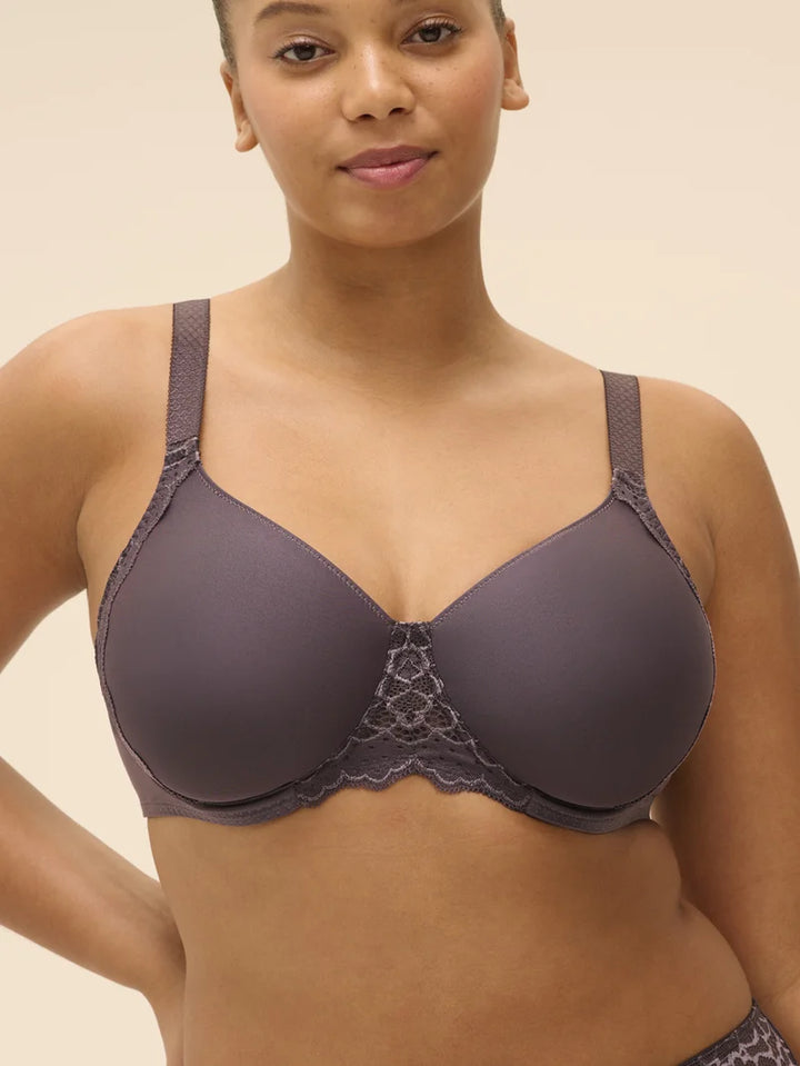 Simone Perele - Caresse Minimizer Bra Graphite Grey