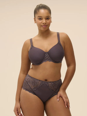 Simone Perele - Caresse Minimizer Bra Graphite Grey