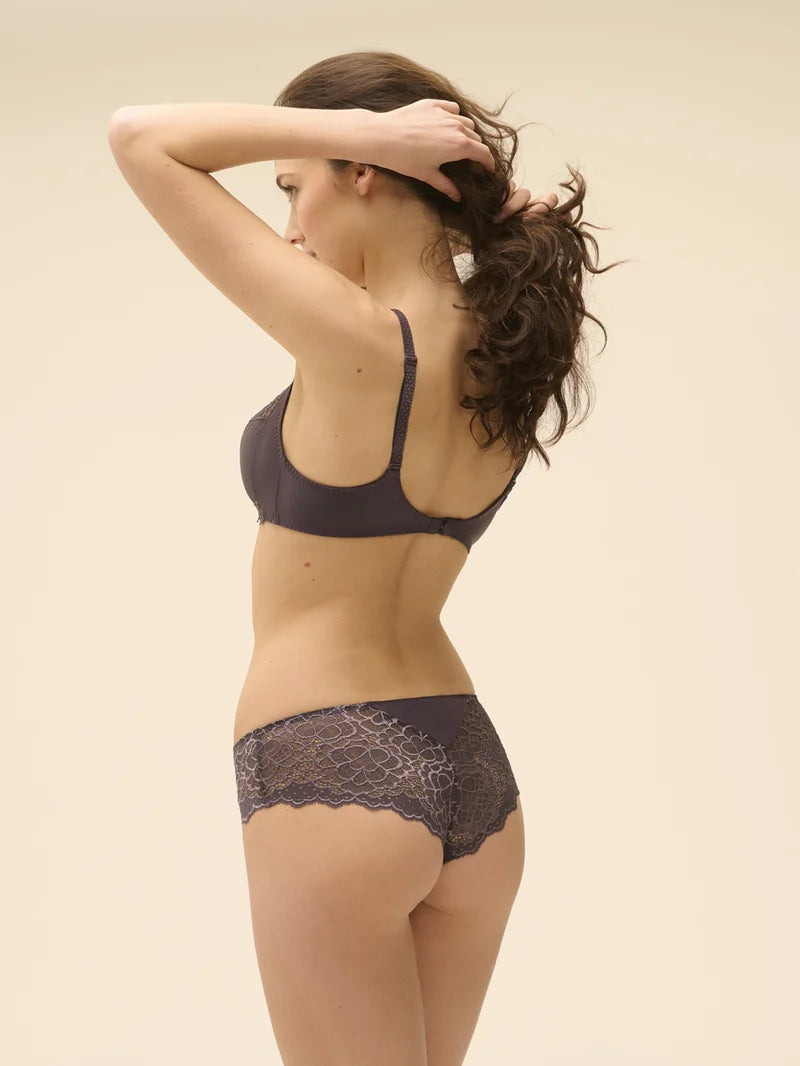 Simone Perele - Caresse Boyshort Panty Graphite Grey