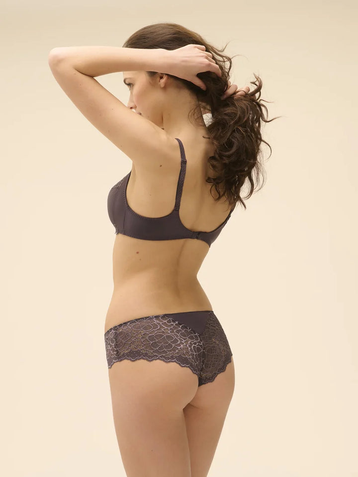 Simone Perele - Caresse Boyshort Panty Graphite Grey