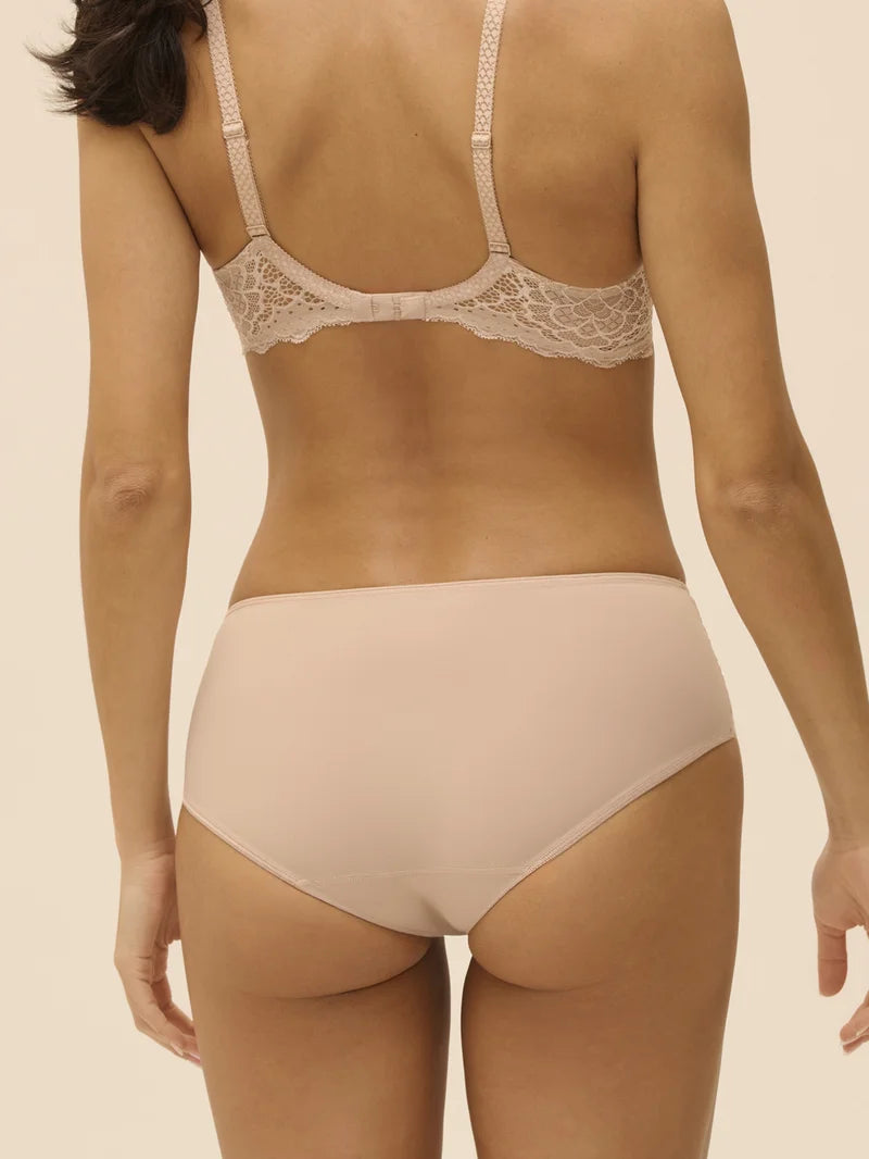 Simone Perele - Caresse High Waist Brief Panty Peau Rosée