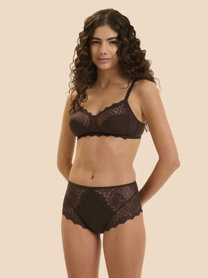 Simone Perele - Caresse High Waist Brief Panty Cocoa