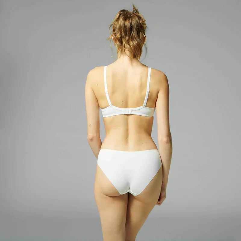 Simone Perele - Wish Sheer Plunge Bra Natural