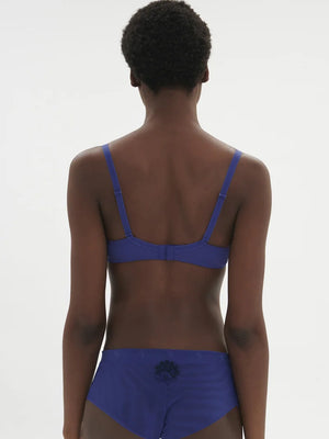 Simone Perele - Wish Sheer Plunge Bra Electric Blue
