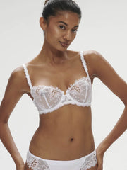 Simone Perele - Wish Demi Cup Bra Cristal White