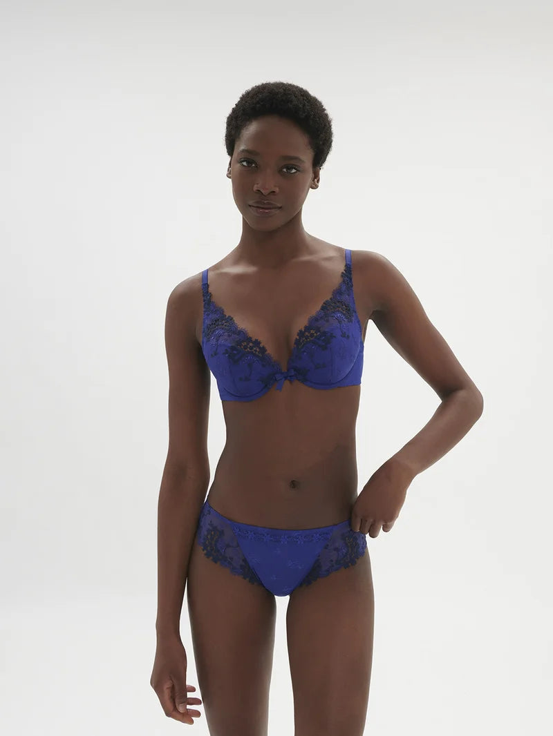Simone Perele - Wish Triangle Push-Up Bra Electric Blue