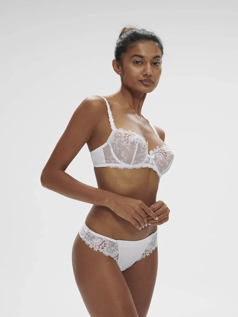 Simone Perele - Wish Tanga Panty Cristal White