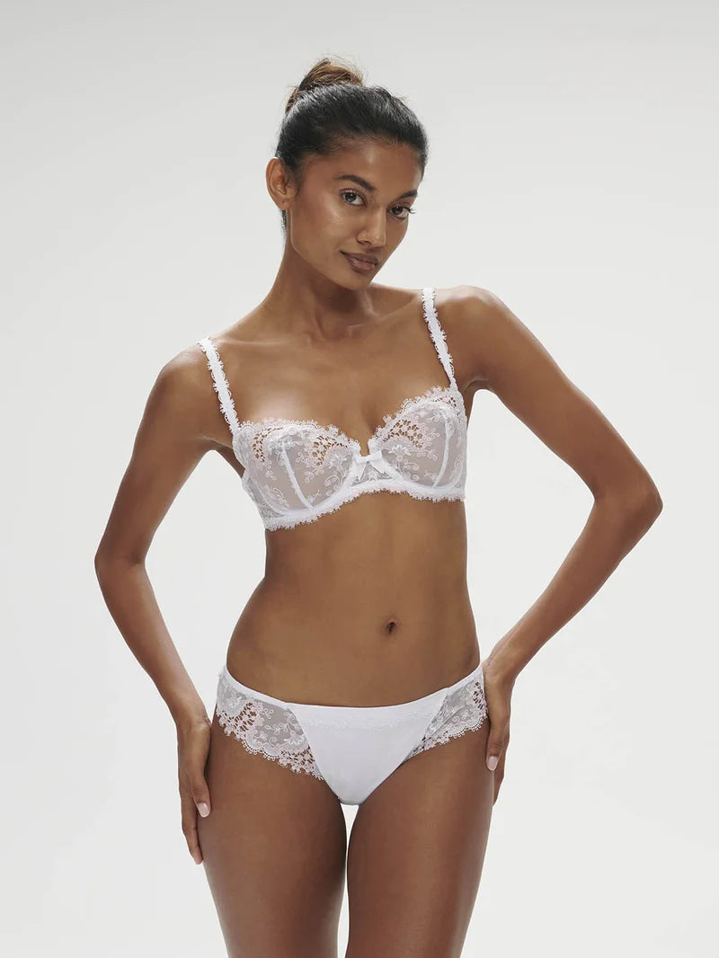 Simone Perele - Wish Tanga Panty Cristal White