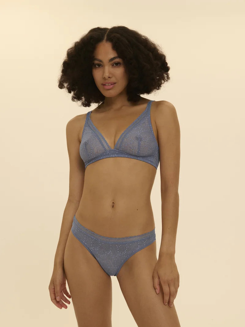 Simone Perele - Comete Soft Cup Bra Chambray Blue