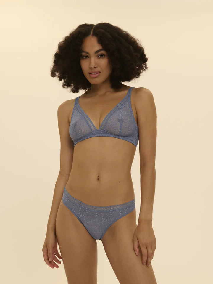 Simone Perele - Comete Soft Cup Bra Chambray Blue