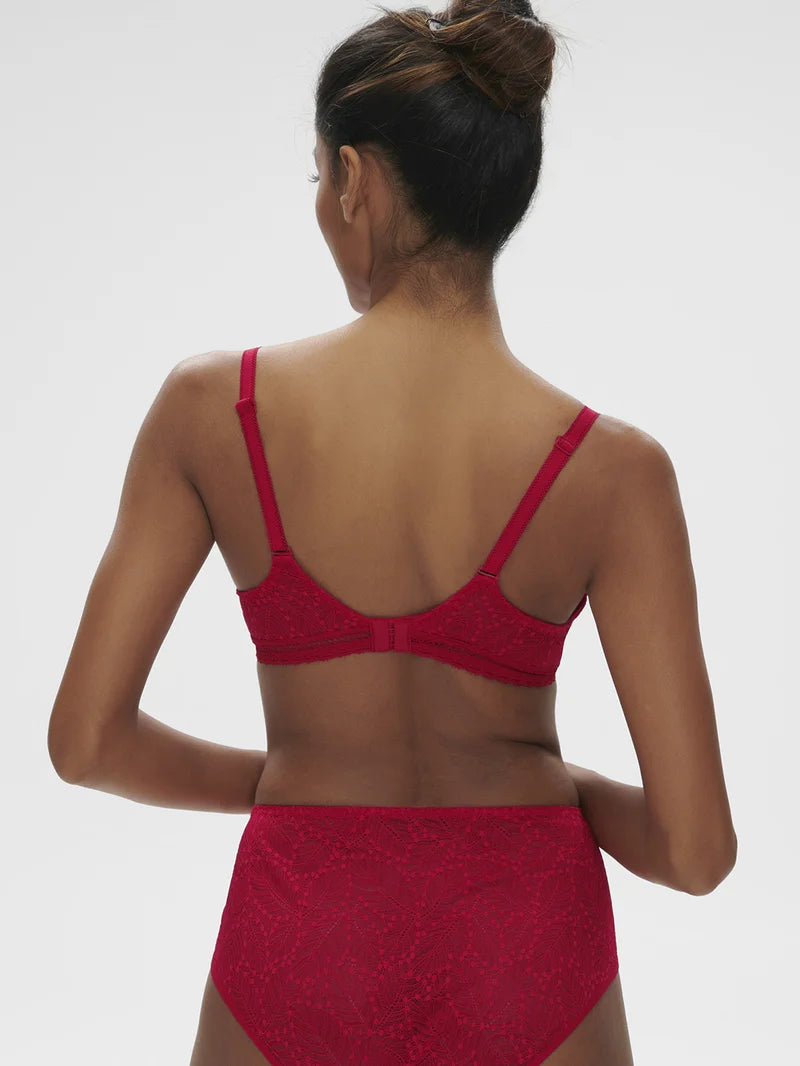 Simone Perele - Comete 3D Plunge Bra Ruby Pink