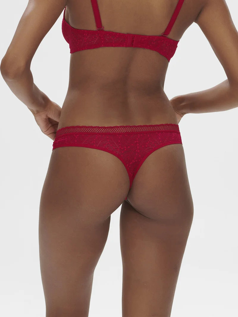 Simone Perele - Comete Tanga Panty Ruby Pink