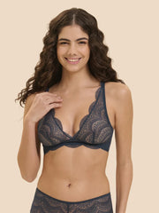 Simone Perele - Karma Triangle Non-Underwire Bra Prestige Blue