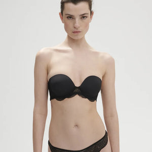 Simone Perele - Karma Strapless Plunge Bra Black