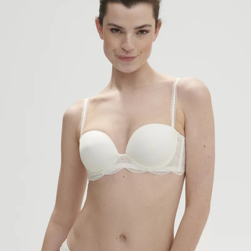 Simone Perele - Karma Strapless Plunge Bra Natural