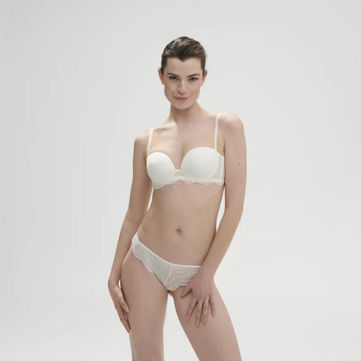 Simone Perele - Karma Strapless Plunge Bra Natural