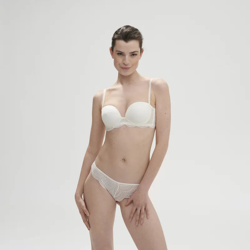 Simone Perele - Karma Strapless Plunge Bra Natural