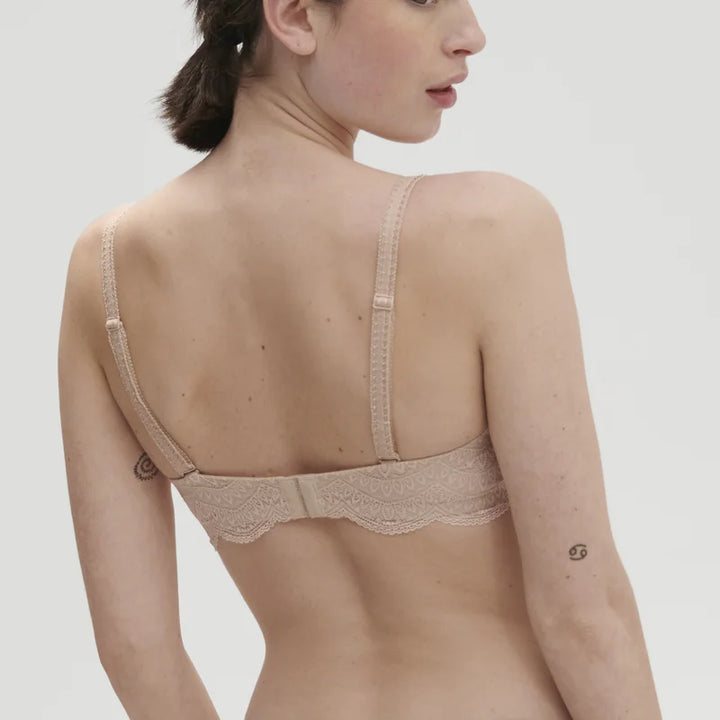 Simone Perele - Karma Strapless Plunge Bra Peau Rosée