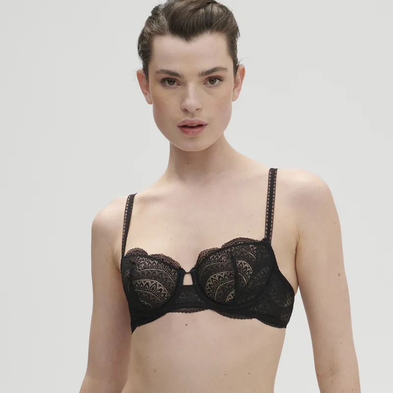 Simone Perele - Karma Demi Cup Bra Black