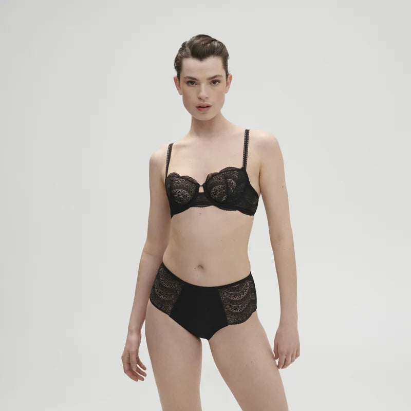 Simone Perele - Karma Demi Cup Bra Black