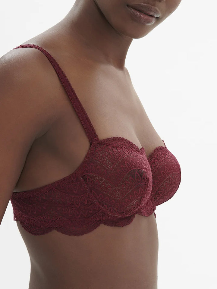 Simone Perele - Karma Demi Cup Bra Spinel Red