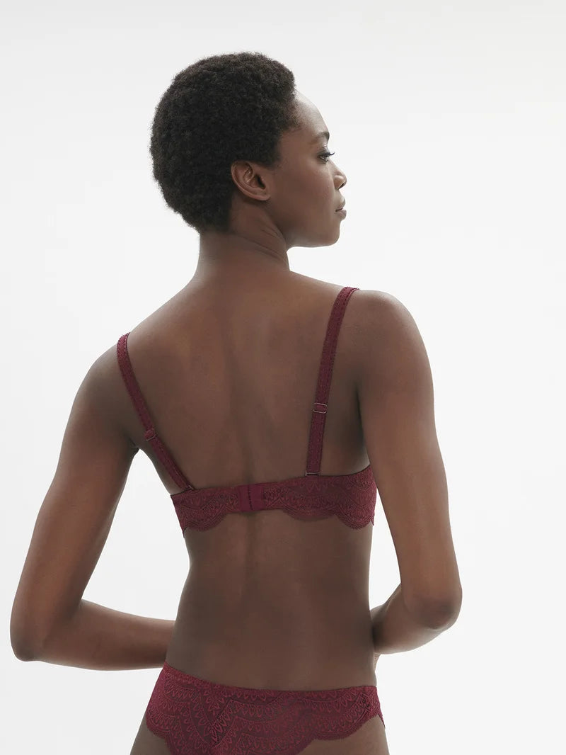Simone Perele - Karma Demi Cup Bra Spinel Red