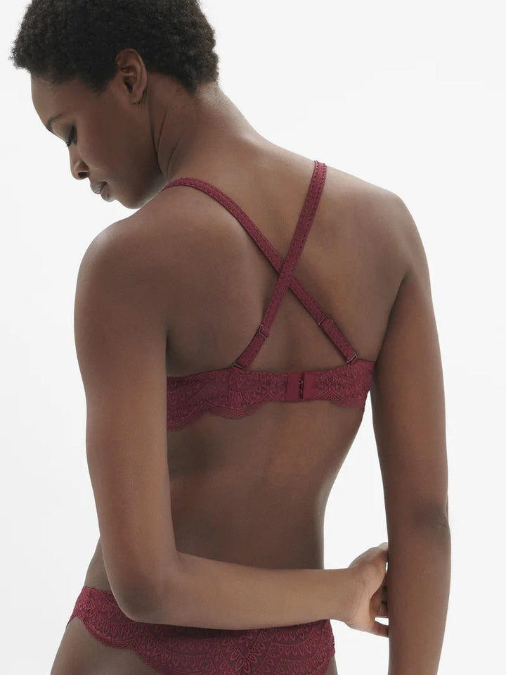Simone Perele - Karma Demi Cup Bra Spinel Red